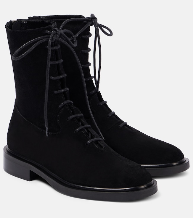 Daijah suede combat boots | A.Emery