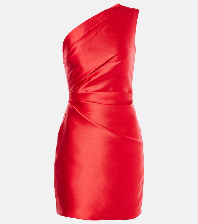 Nori satin twill minidress | Solace London