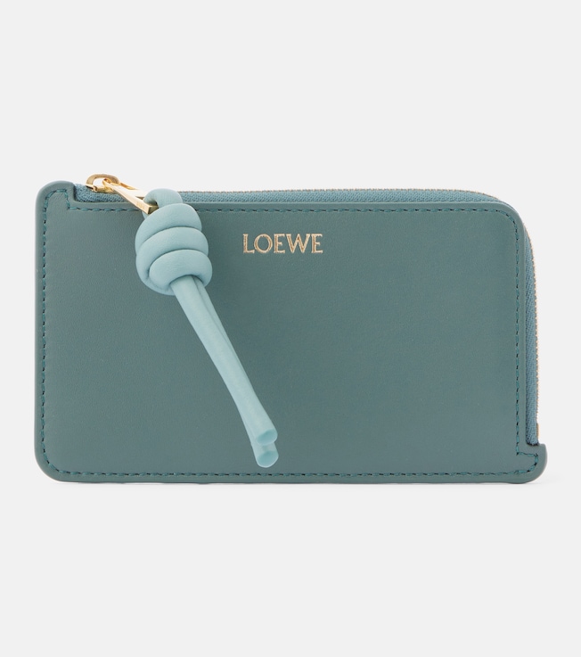 Knot leather card case | Loewe