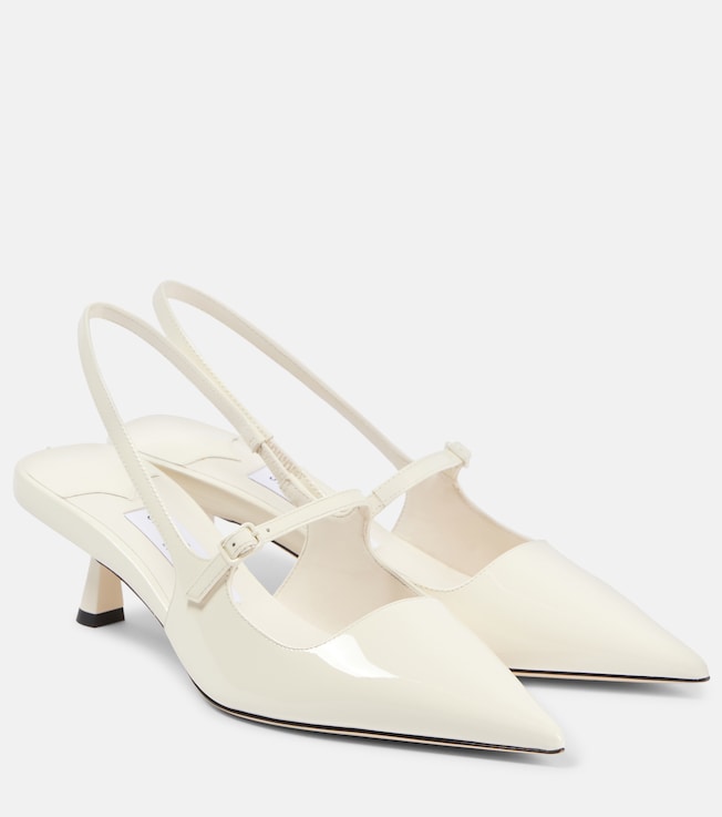 Didi 45 patent leather slingback pumps | Jimmy Choo