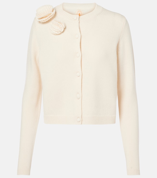 Wool and cashmere cardigan | Jardin des Orangers