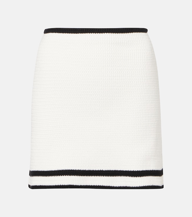 Cotton-blend tweed miniskirt | Nina Ricci