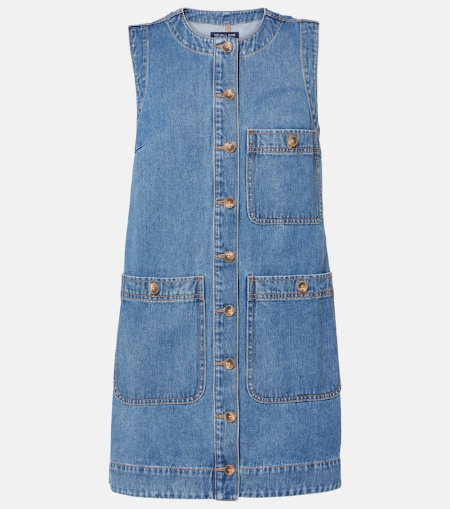 Oakley denim minidress | Veronica Beard