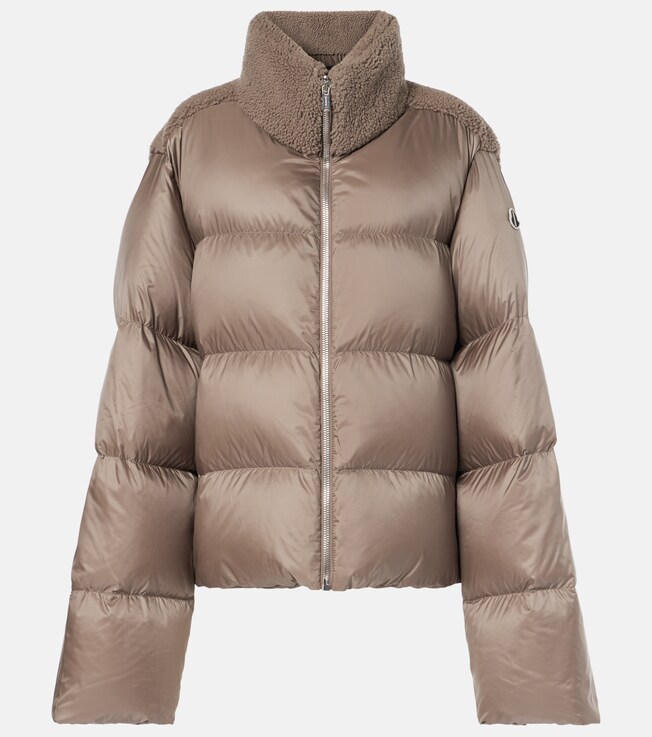 x Rick Owens Cyclopic down jacket | Moncler Genius