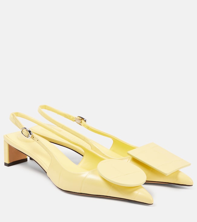 Les Slingbacks Duelo 40 leather pumps | Jacquemus