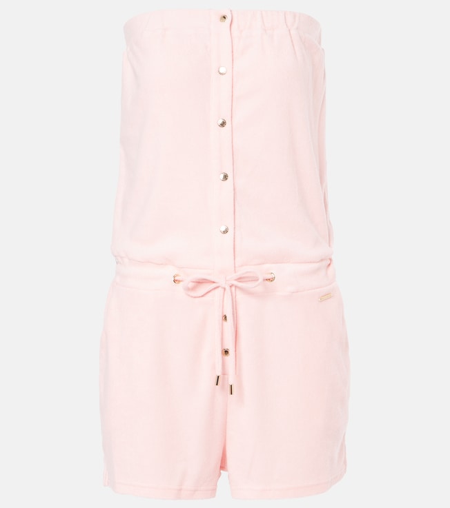Venus cotton-blend jumpsuit | Melissa Odabash