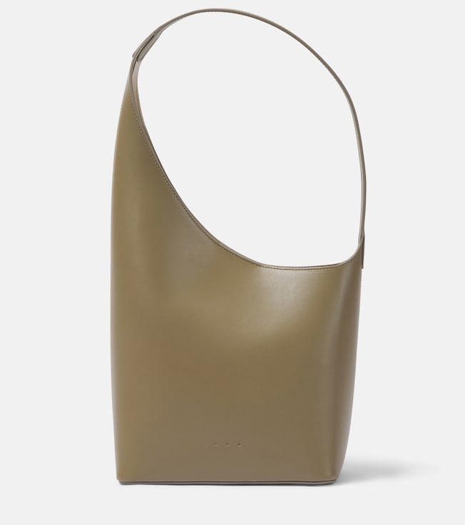 Demi Lune Small leather tote bag | Aesther Ekme