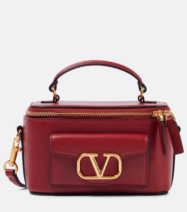 Locò Small leather vanity bag | Valentino Garavani