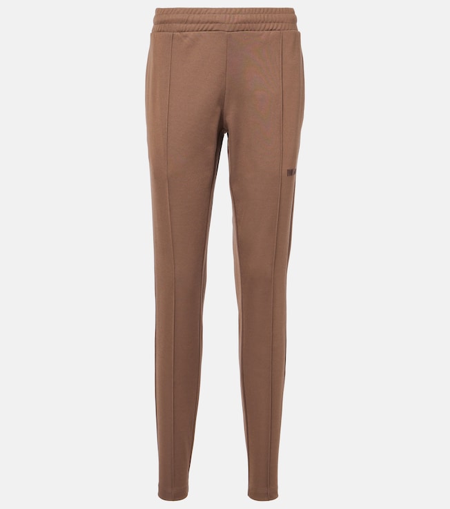 Logo cotton-blend jersey sweatpants | The Attico