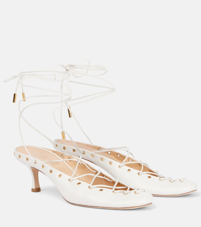 Ghillies leather pumps | Chloé