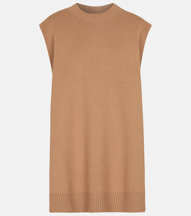 Cashmere sweater vest | Prada