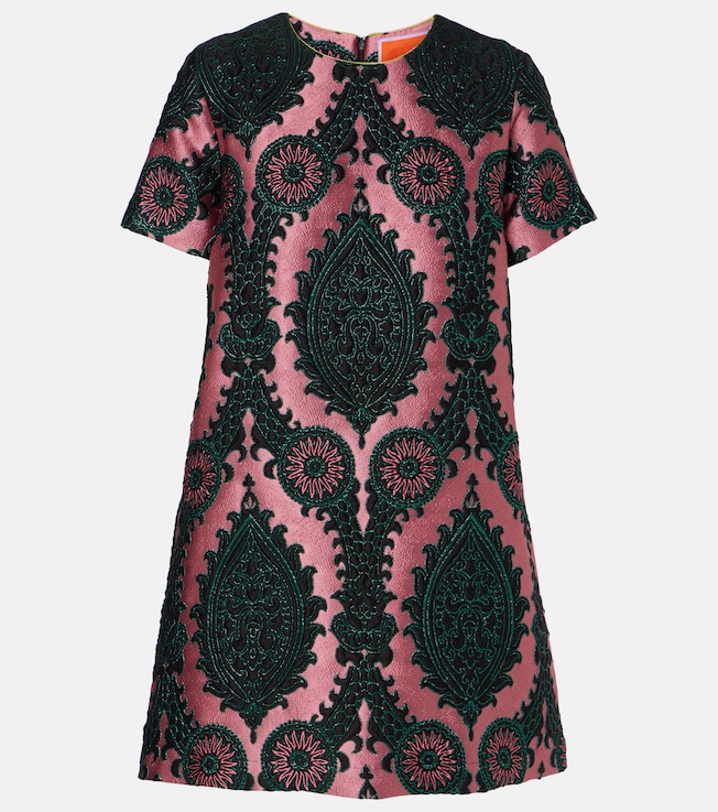 Mini Swing jacquard minidress | La DoubleJ