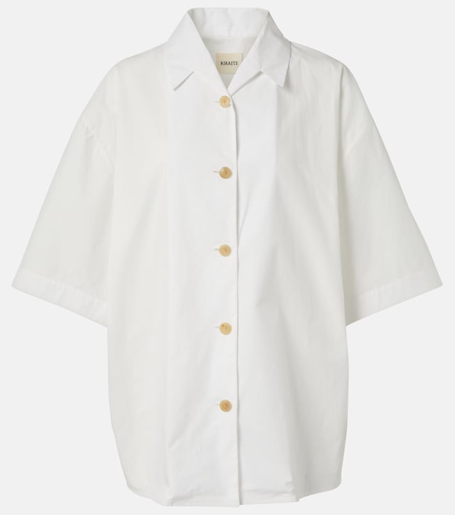 Owen cotton poplin shirt | Khaite
