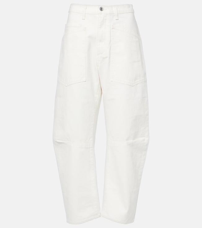 Shon high-rise barrel-leg jeans | Nili Lotan