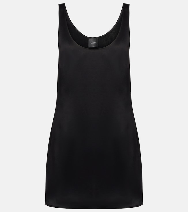 Barb satin slip dress | Leset