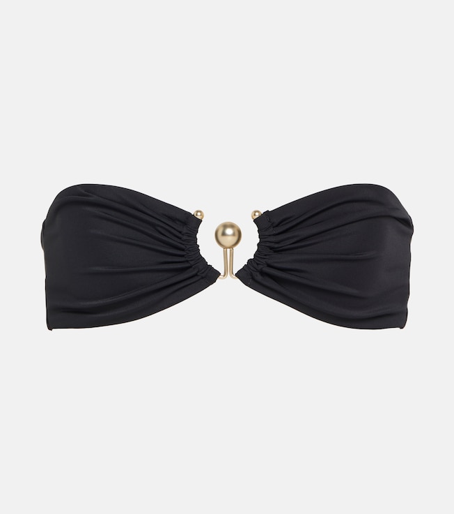Embellished bandeau bikini top | Christopher Esber