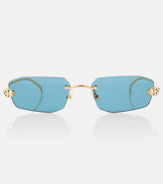 Panthère de Cartier rectangular sunglasses | Cartier Eyewear Collection
