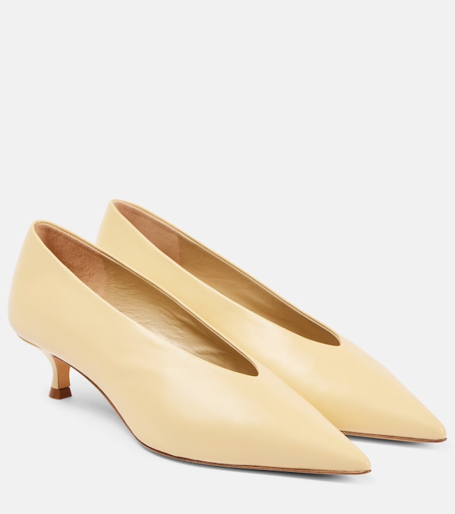 Babouche leather pumps | Le Monde Béryl