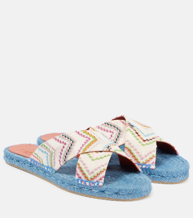 Harlow Zig Zag raschel sandals | Missoni