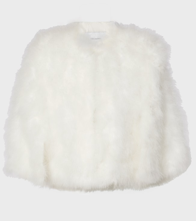 Feather jacket | Yves Salomon