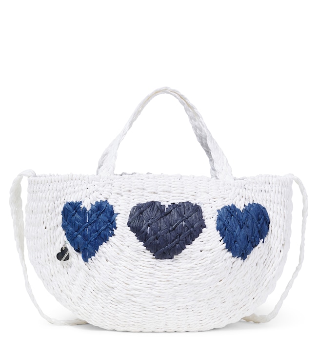 Woven basket bag | Monnalisa