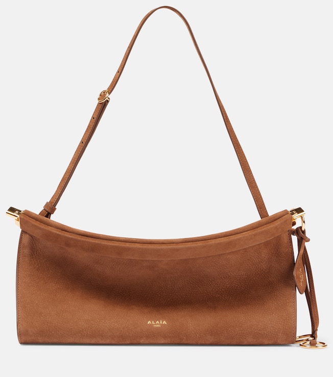 Le Click East West Medium leather shoulder bag | Alaïa