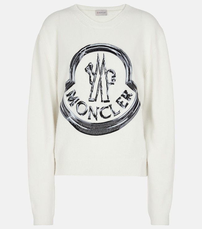 Logo wool and cashmere sweater | Moncler