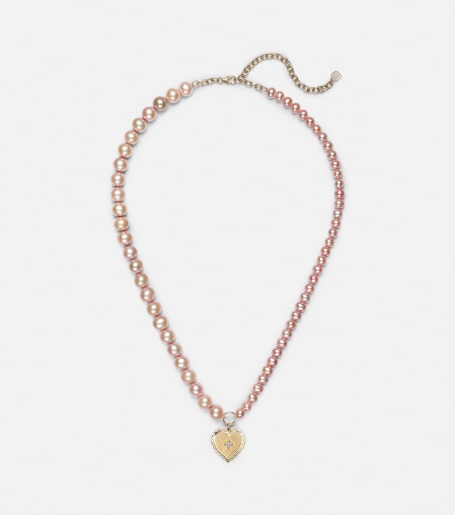 14kt gold necklace with pearls | Sydney Evan