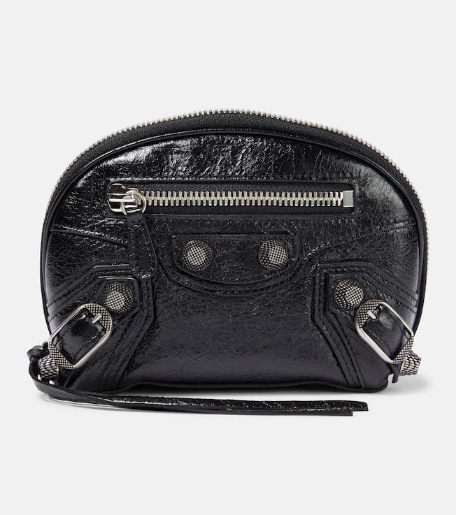 Le Cagole Mini leather pouch | Balenciaga