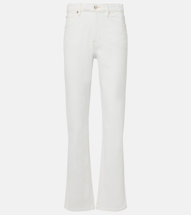 The Ruler high-rise straight jeans | Frame