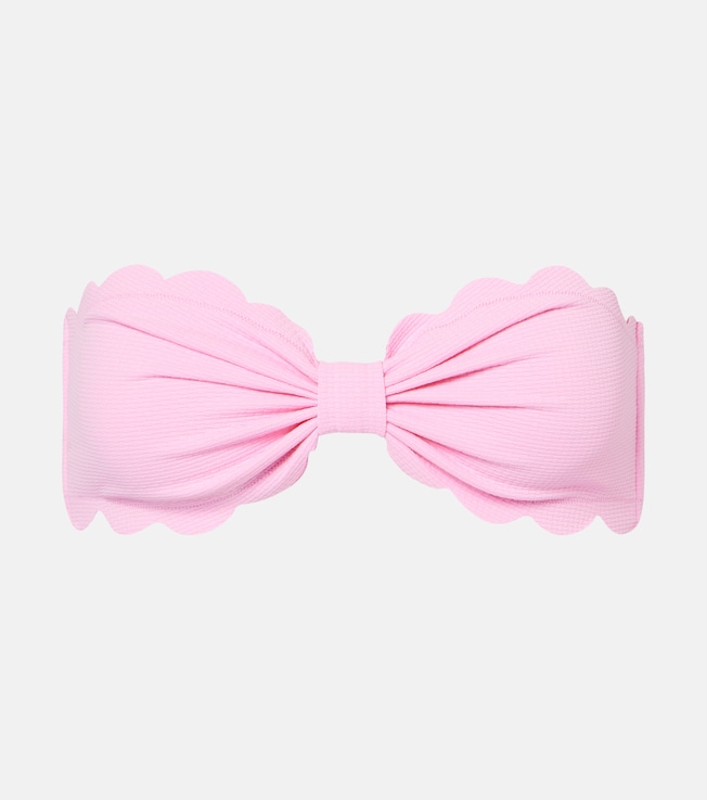 Antibes bandeau bikini top | Marysia