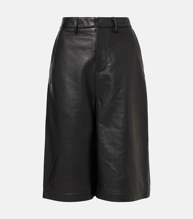 Area leather shorts | Entire Studios