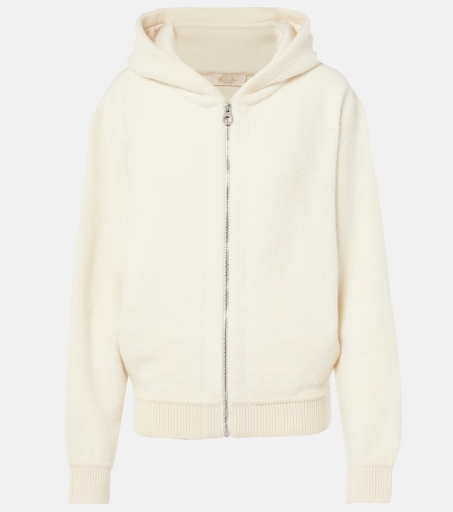 Cocooning wool and cashmere bomber jacket | Loro Piana