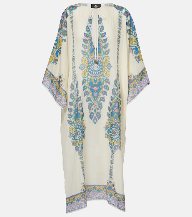 Printed cotton and silk kaftan | Etro
