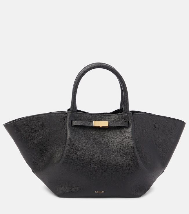 Midi New York leather tote bag | DeMellier