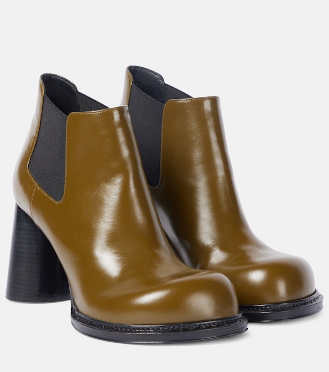 Cliff leather ankle boots | Bottega Veneta