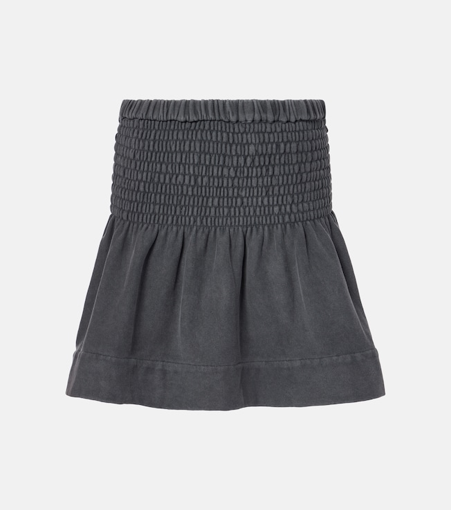 Pacifica high-rise cotton miniskirt | Marant Etoile