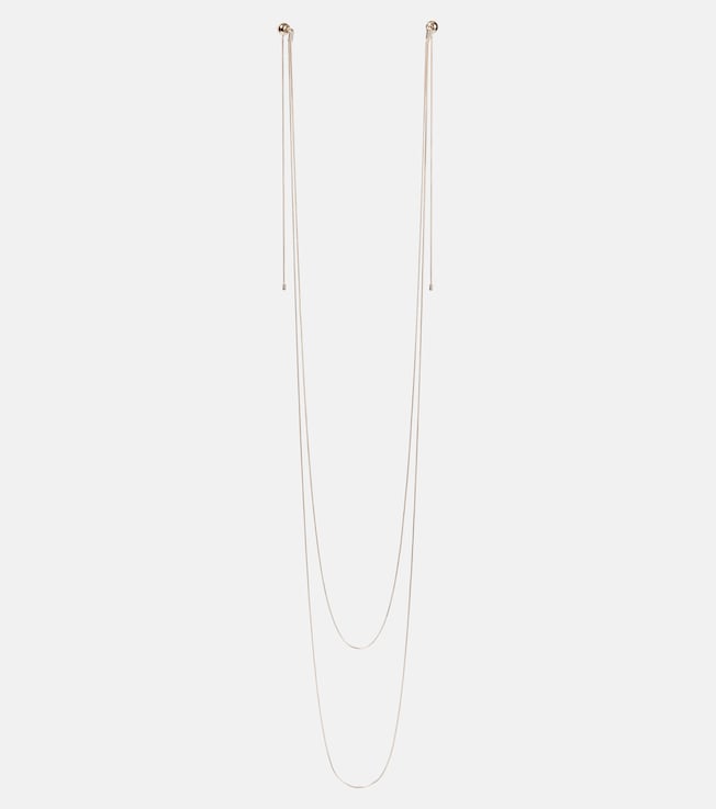Chain necklace earrings | Alaïa
