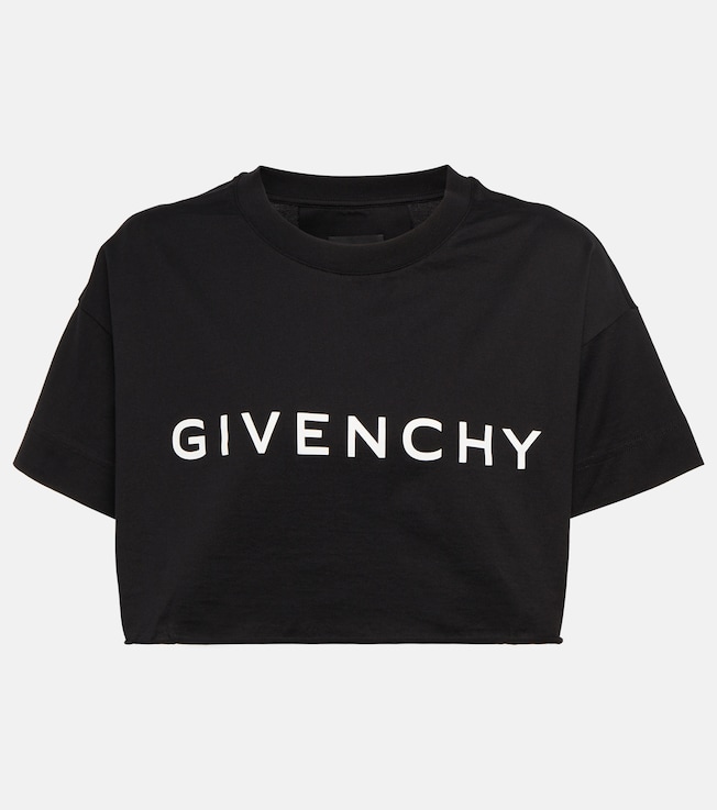 Logo cropped T-shirt | Givenchy