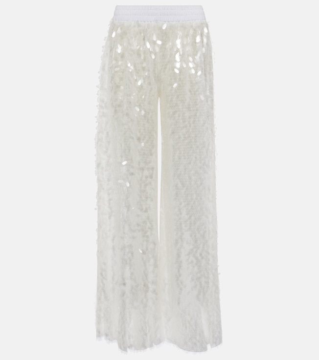 Sequined wide-leg pants | Norma Kamali