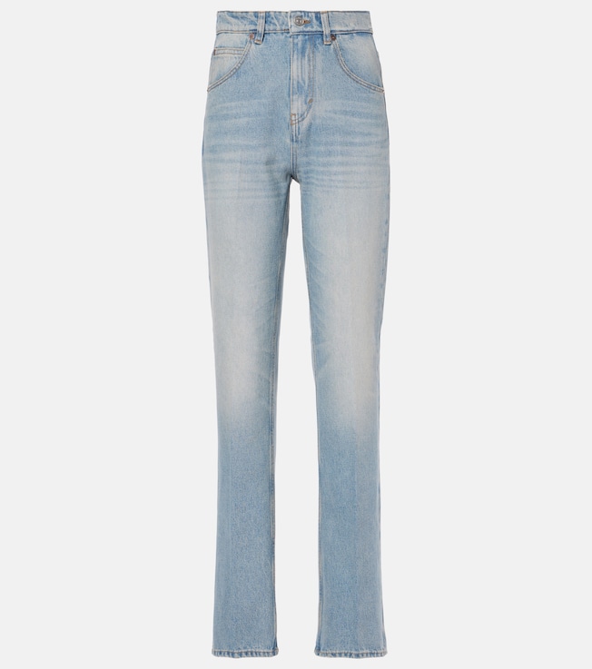 Julia high-rise straight jeans | Victoria Beckham