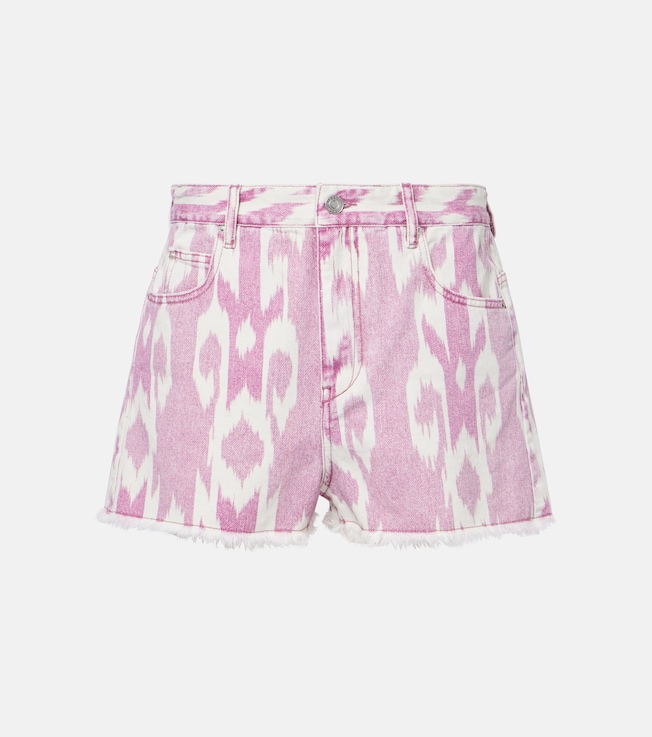 Lesia embroidered denim shorts | Marant Etoile