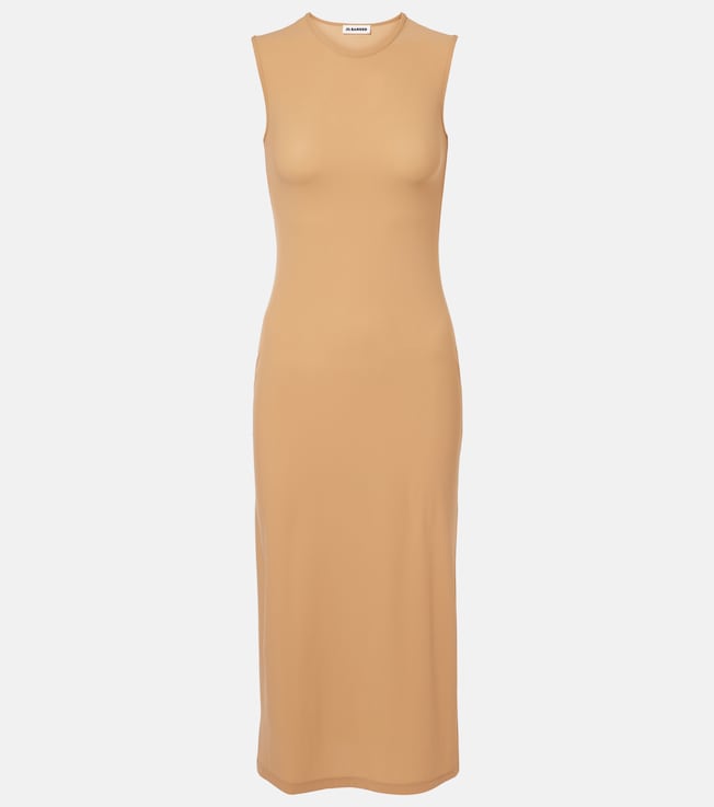 Jersey midi dress | Jil Sander