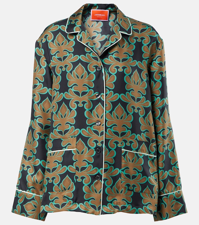 Printed silk shirt | La DoubleJ