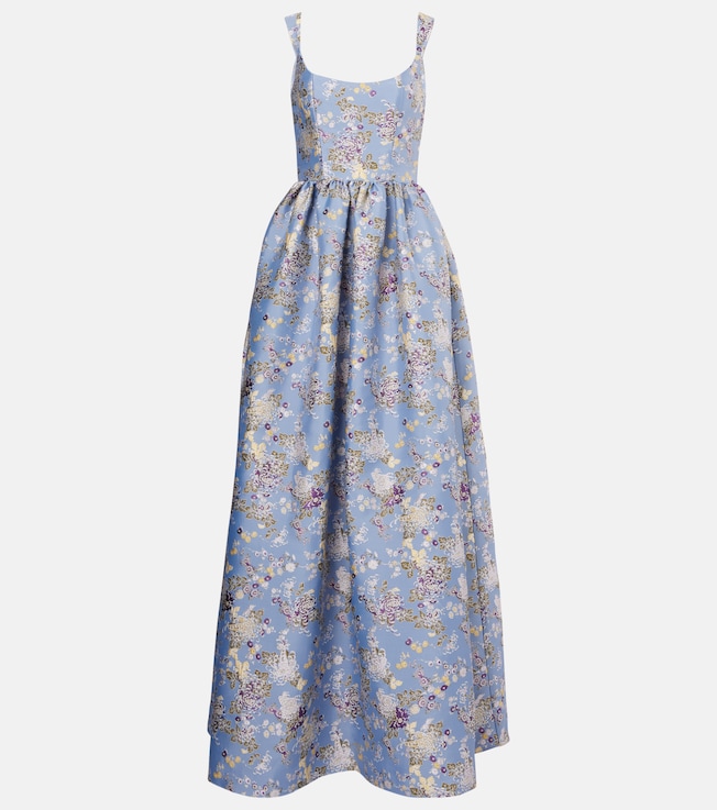 Floral jacquard gown | Markarian