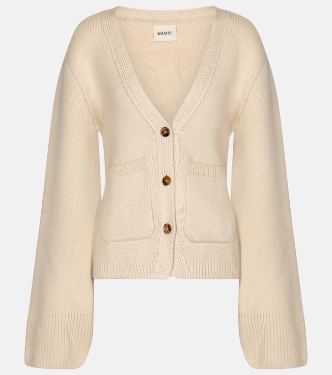 Scarlet cashmere cardigan | Khaite