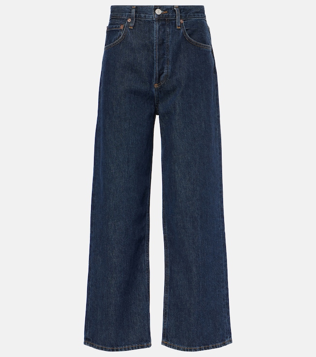Ren high-rise wide-leg jeans | Agolde