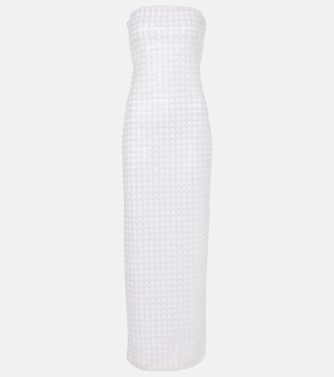 Bridal beaded sequined maxi dress | Rotate