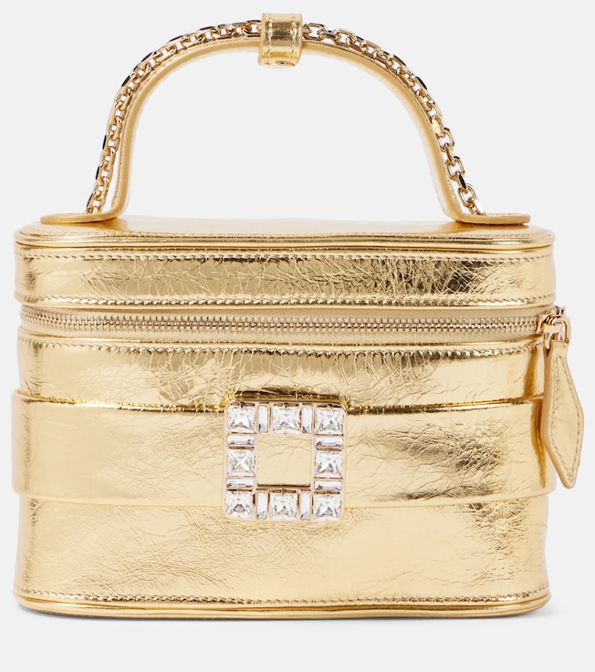 Vanity Très Vivier Micro leather vanity bag | Roger Vivier