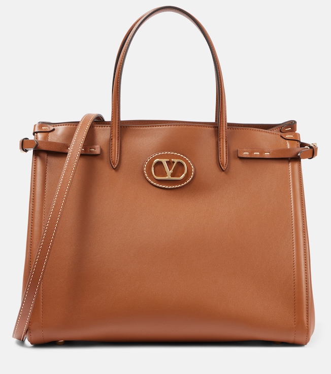 Antibes Medium leather tote bag | Valentino Garavani